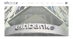 Desktop Screenshot of eihbank.de